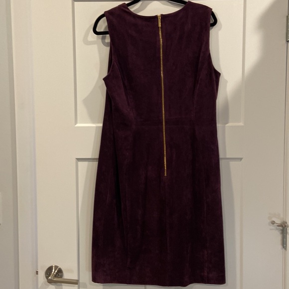 Calvin Klein wine/ purple size 14 knee length dress beautiful for the holidays - Picture 5 of 9
